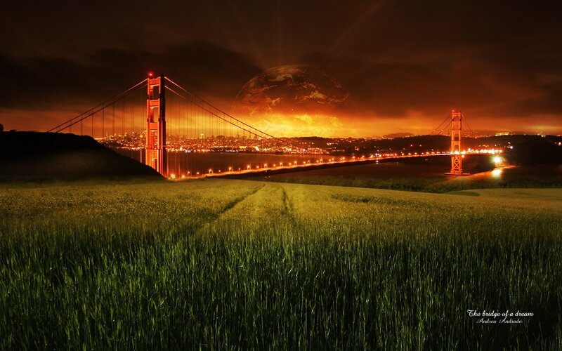 The bridge of a dream