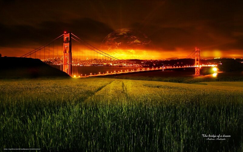 The bridge of a dream