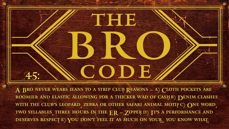 The Bro Code #45