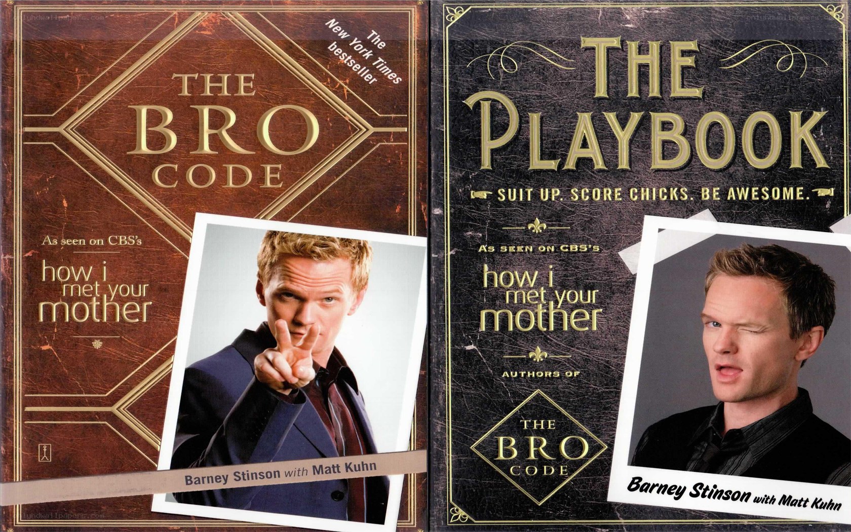 The Bro Code and The Playbook books