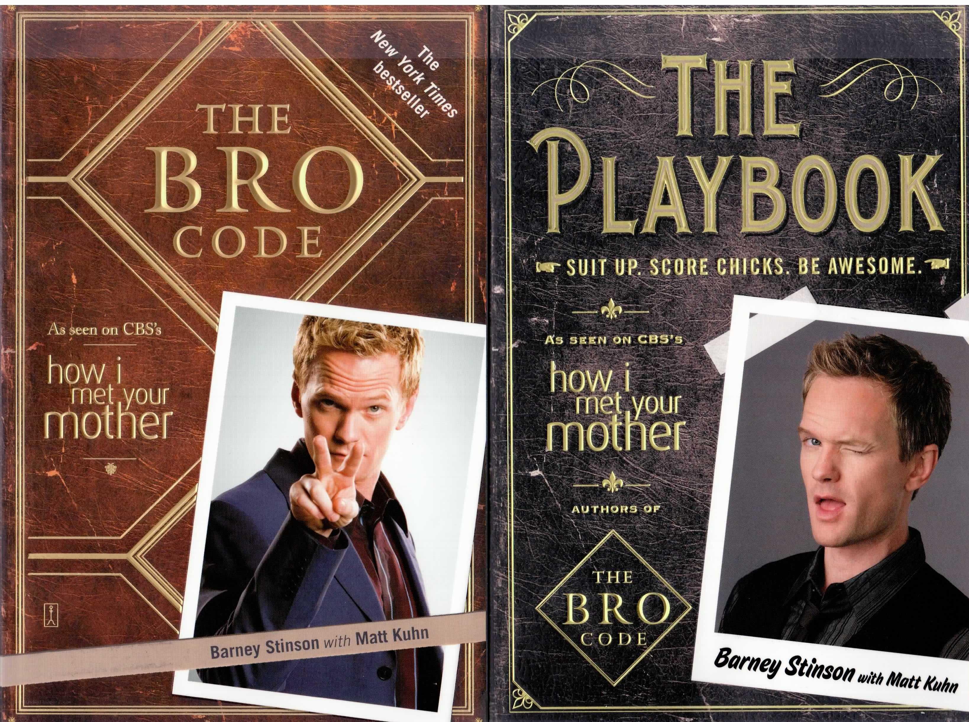 The Bro Code and The Playbook books