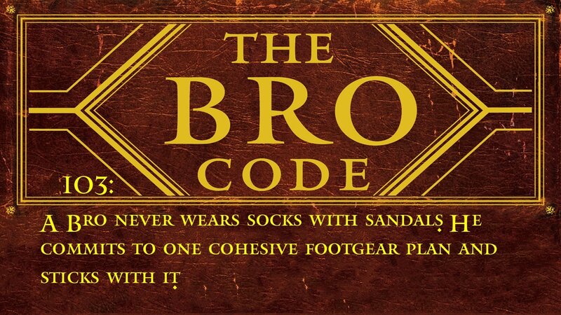 The Bro Code Rule 103