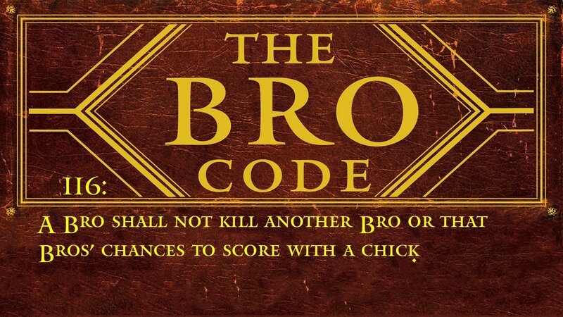 The Bro Code Rule 116