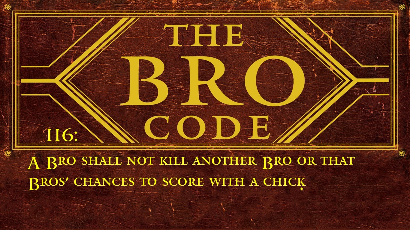 The Bro Code Rule 116