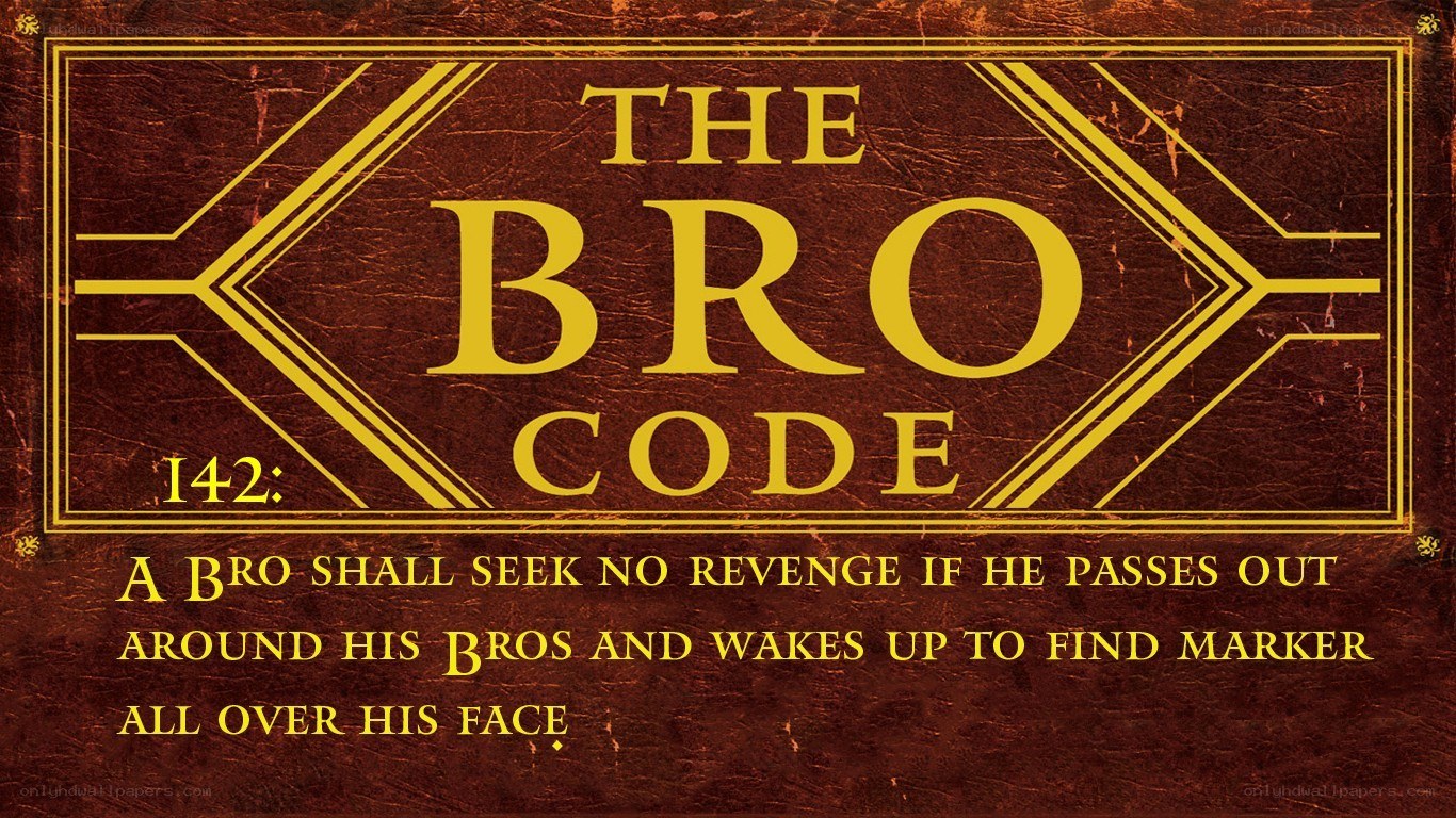 The Bro Code Rule 142