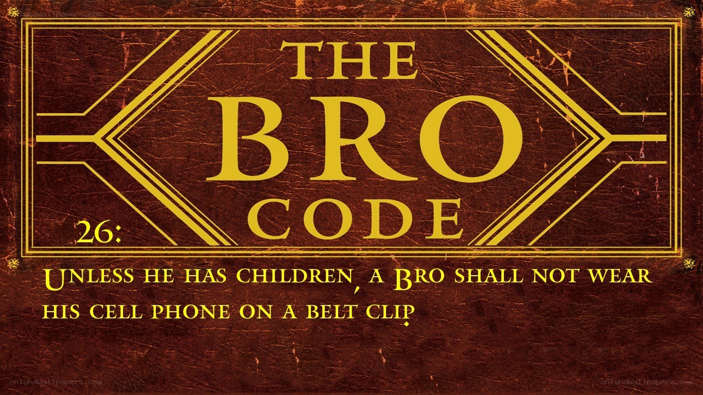 The Bro Code Rule 26