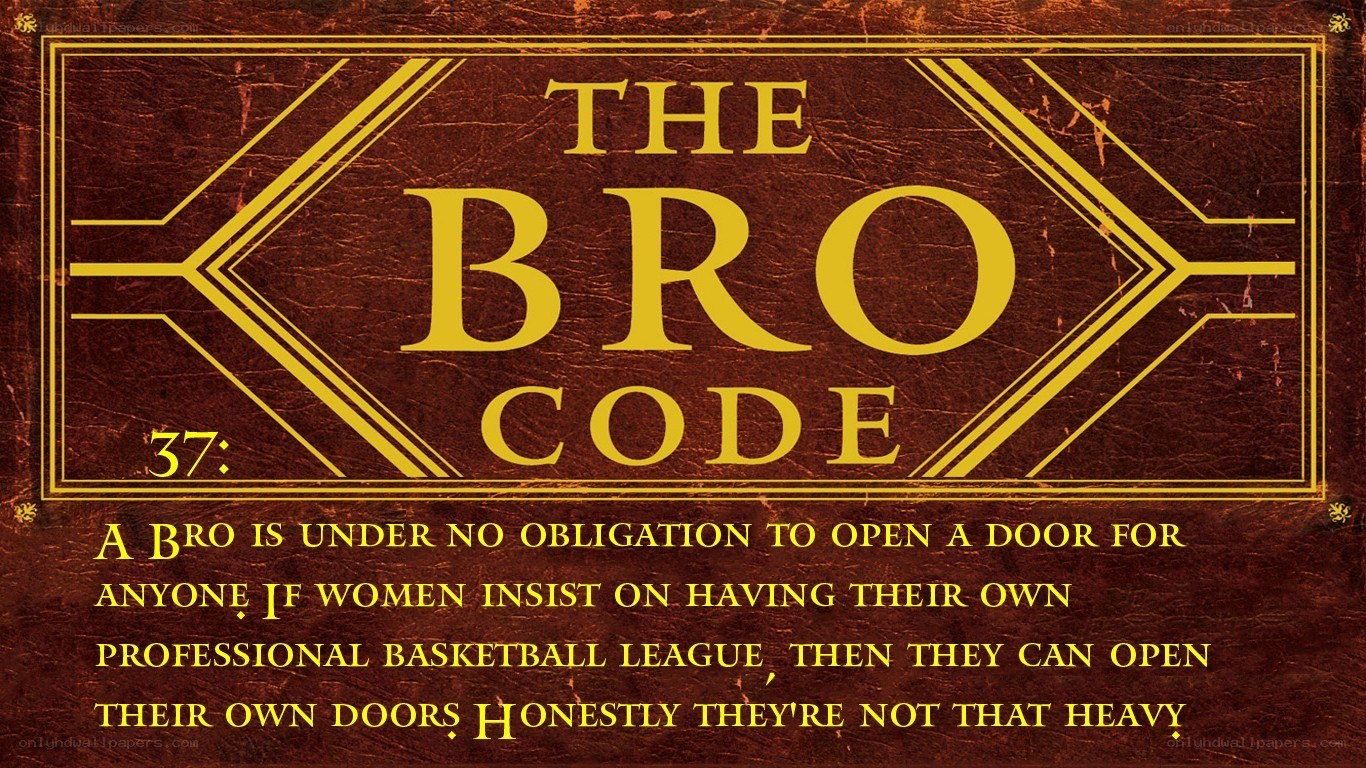 The Bro Code Rule 37