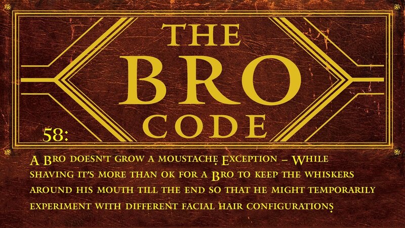 The Bro Code Rule 58