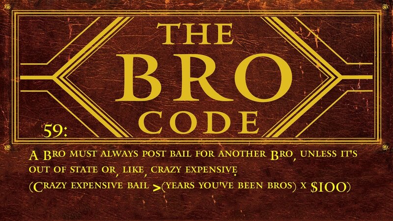 The Bro Code Rule 59