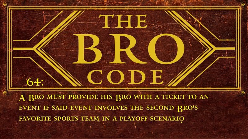 The Bro Code Rule 64