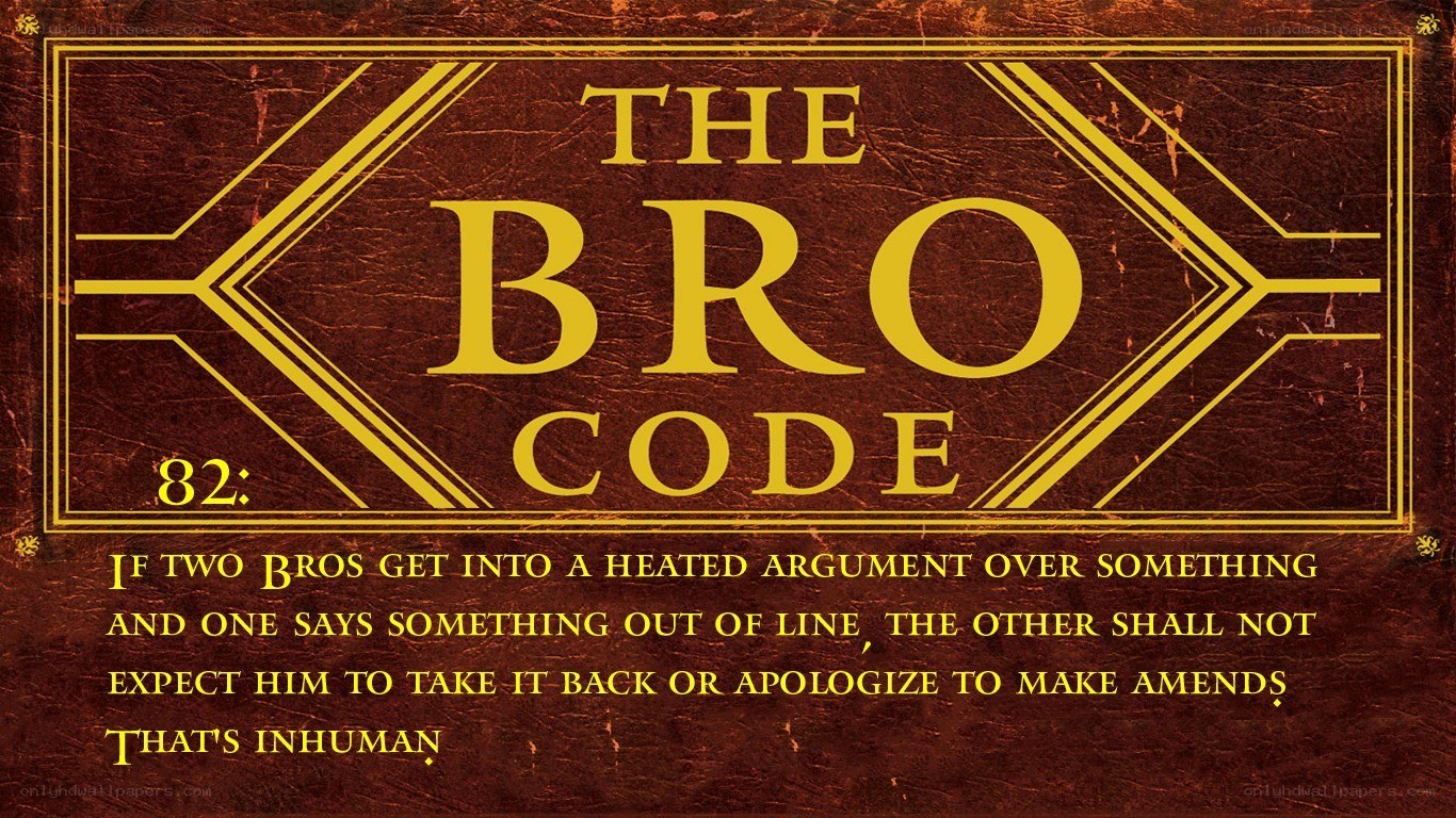The Bro Code Rule 82