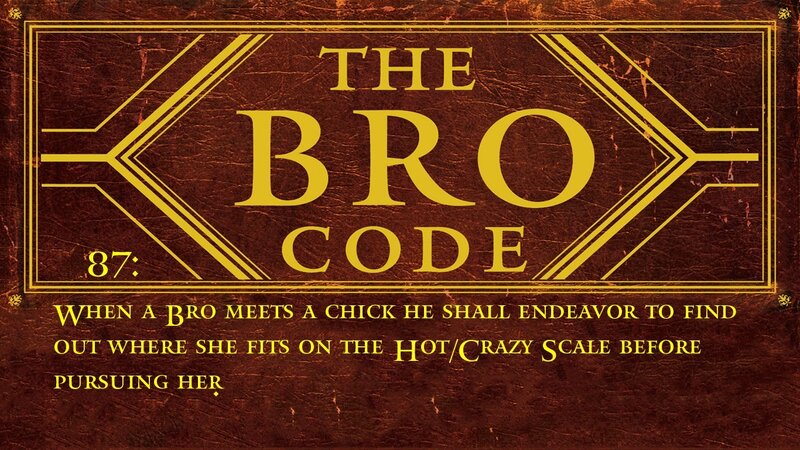 The Bro Code Rule 87