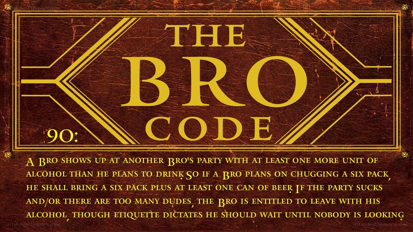The Bro Code Rule 90