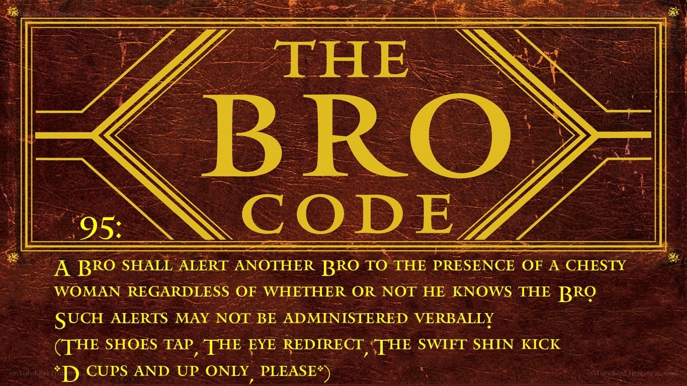 The Bro Code Rule 95