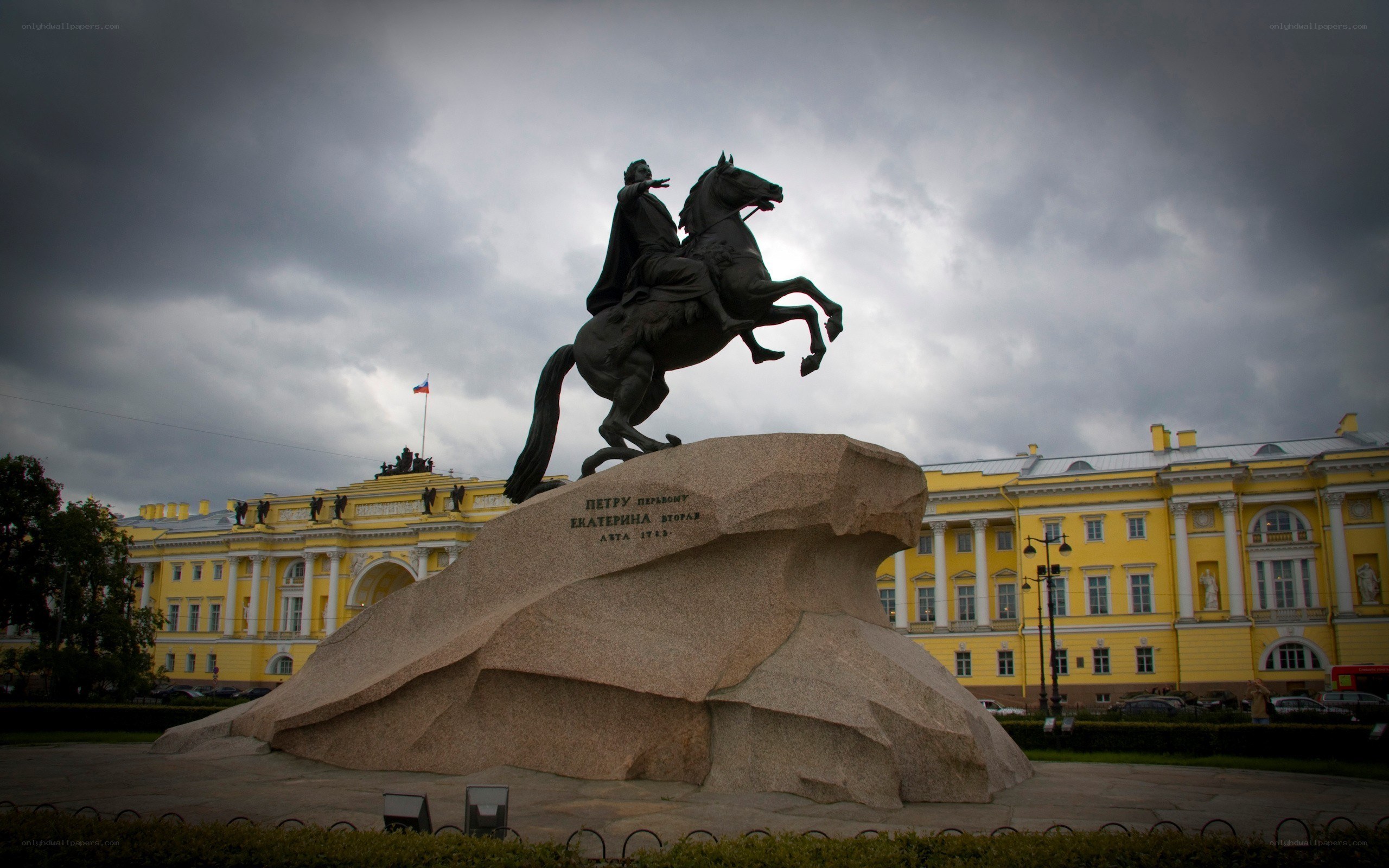 The Bronze Horseman statue