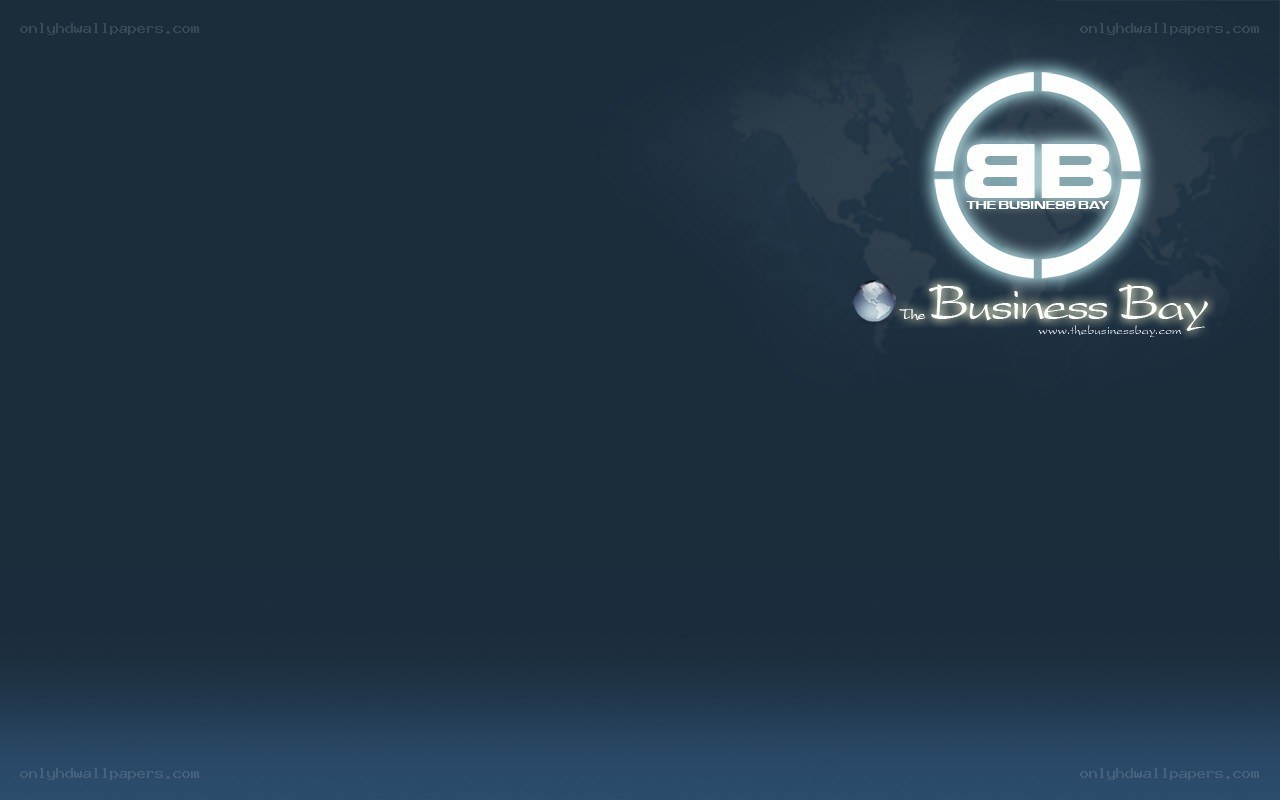 The Business Bay logo on dark background