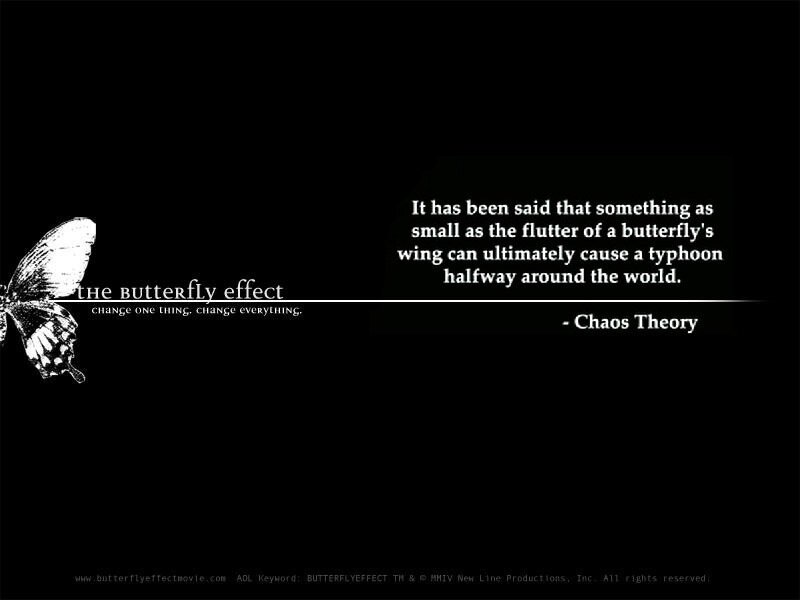 the butterfly effect movie title card
