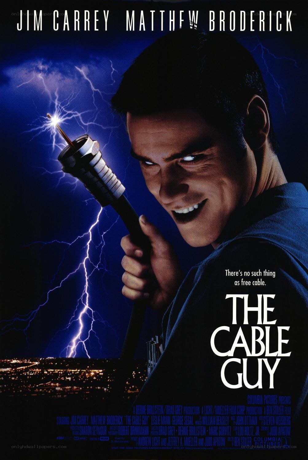 The Cable Guy movie poster