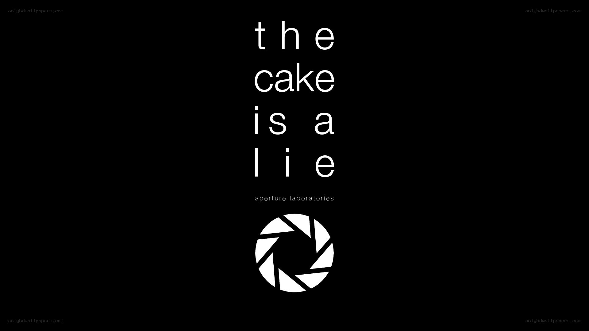 the cake is a lie