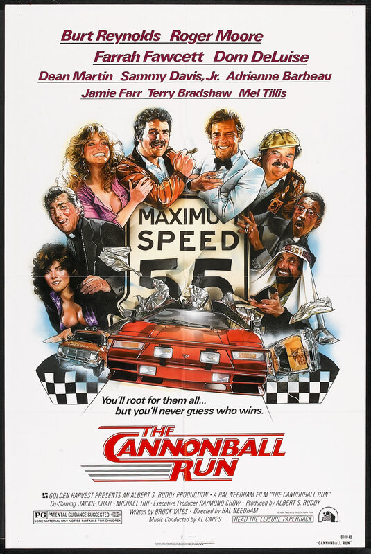 The Cannonball Run movie poster