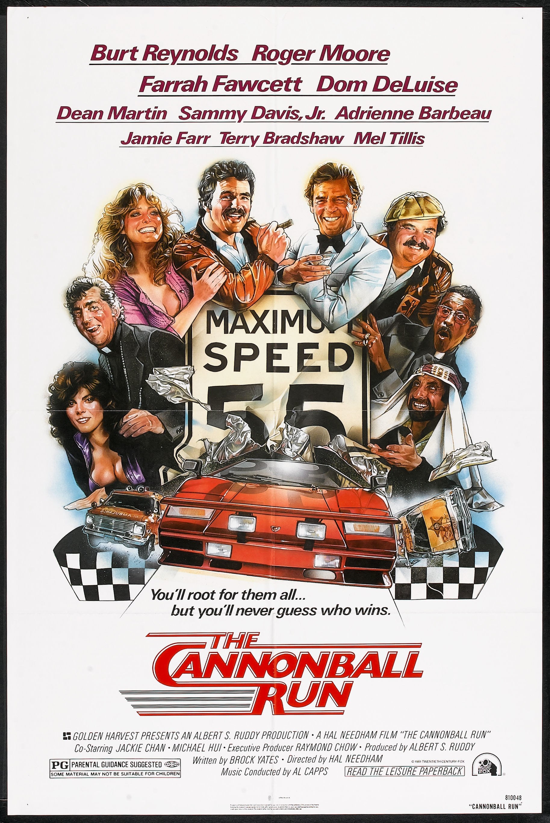The Cannonball Run movie poster