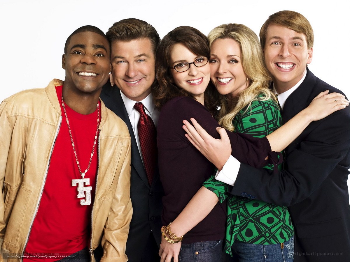 The cast of a comedy show