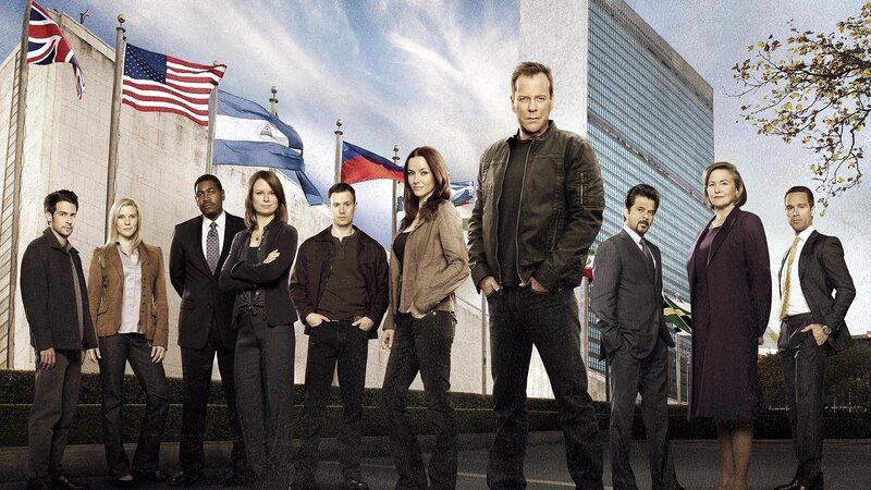 The cast of a spy drama