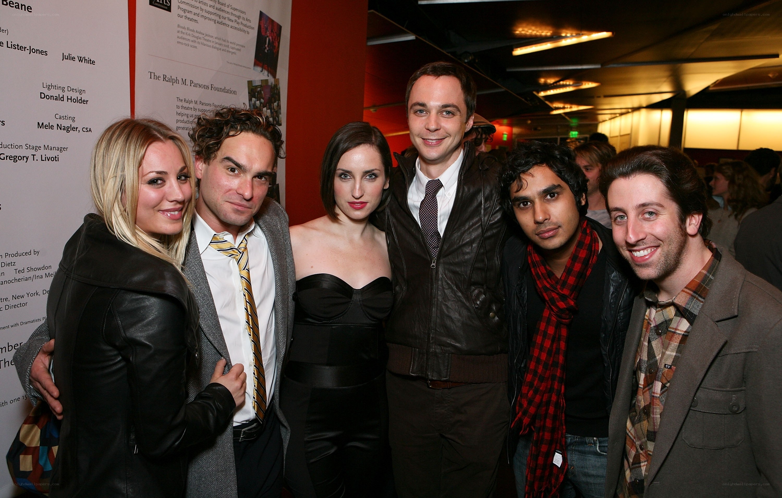 The cast of The Big Bang Theory