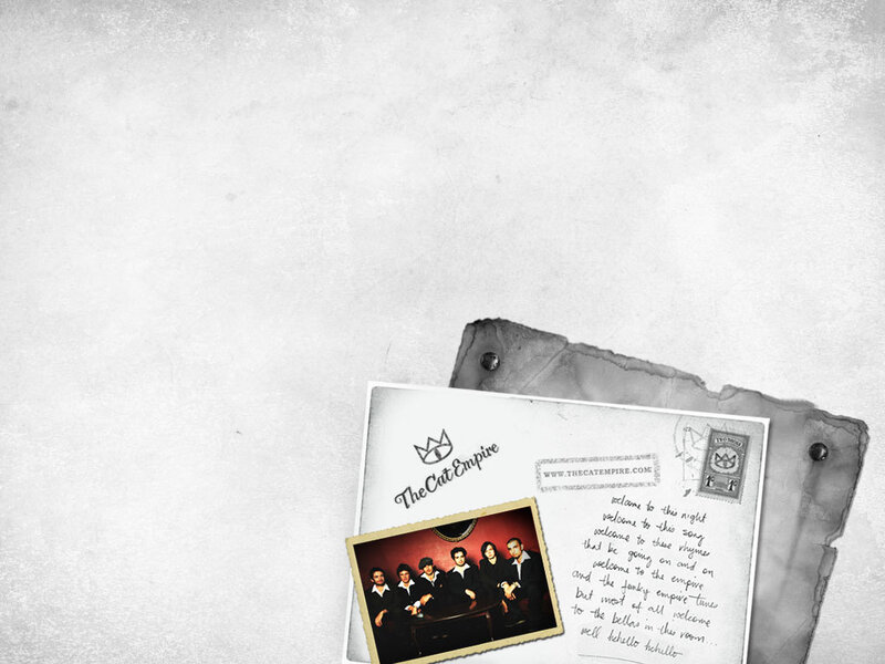 The Cat Empire postcard