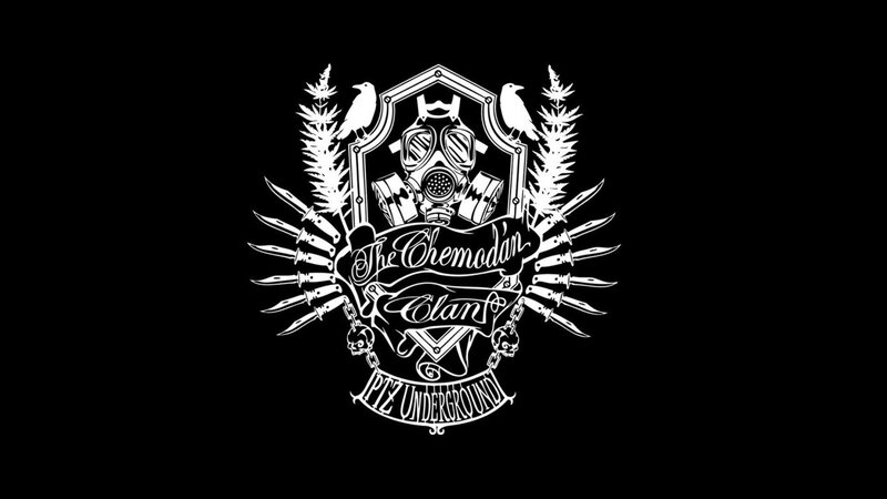 The Chemodan Clan Logo — Black