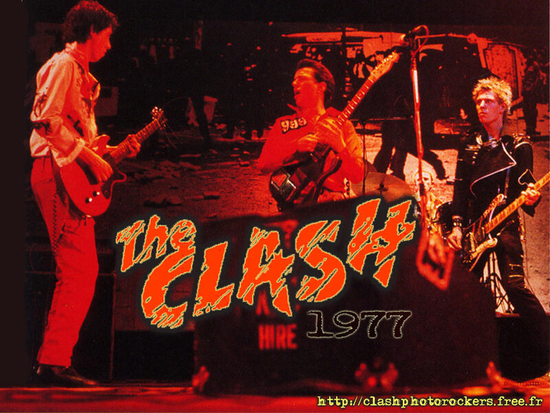 The Clash 1977 concert