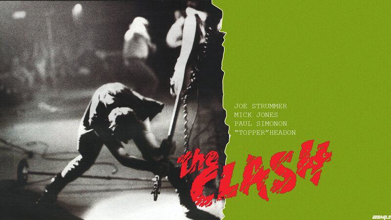 The Clash band poster