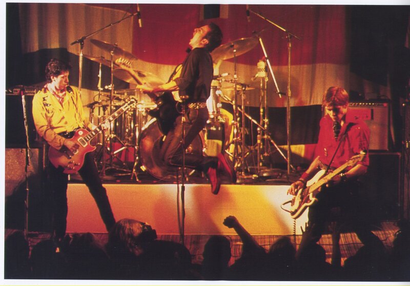 The Clash performing live