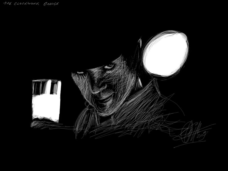 The Clockwork Orange sketch