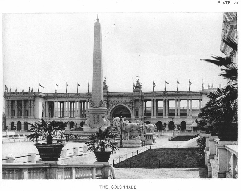 The Colonnade at the World's Fair