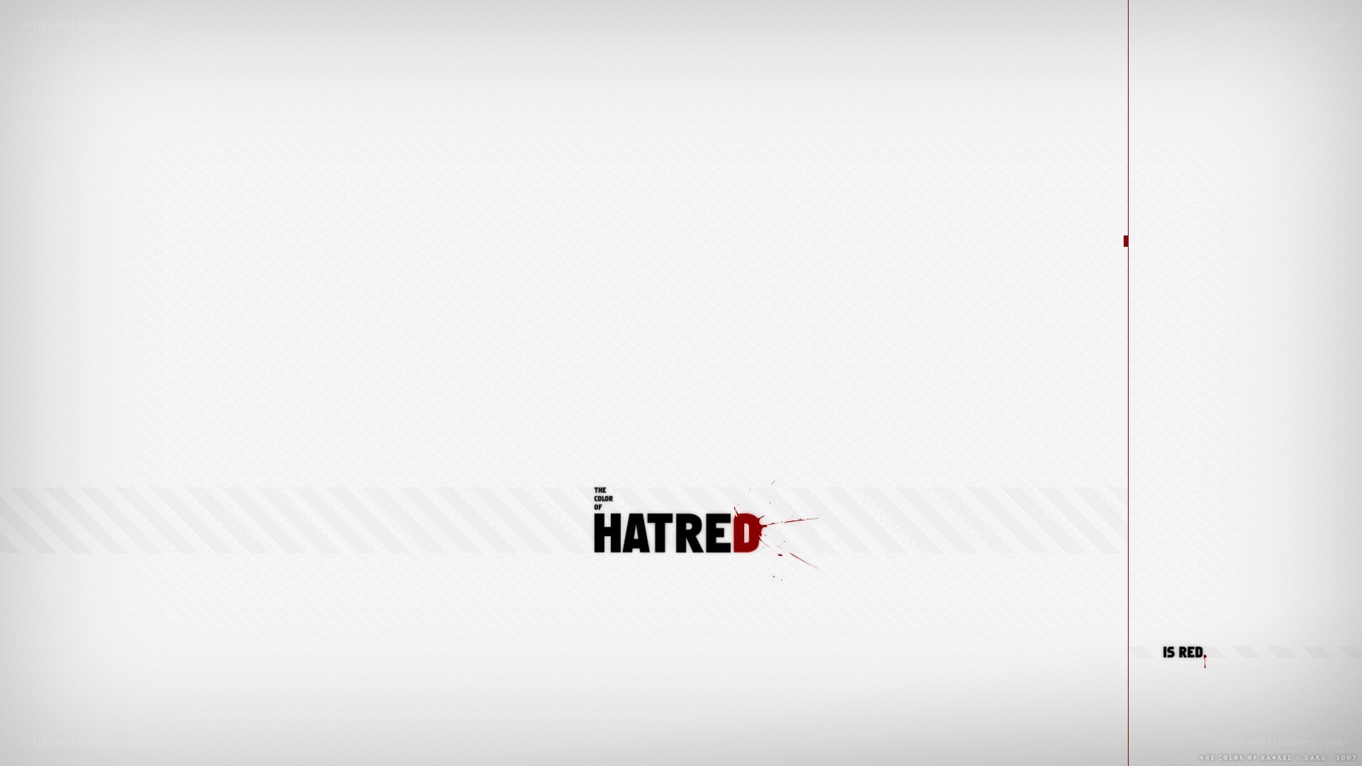 The Color of Hatred