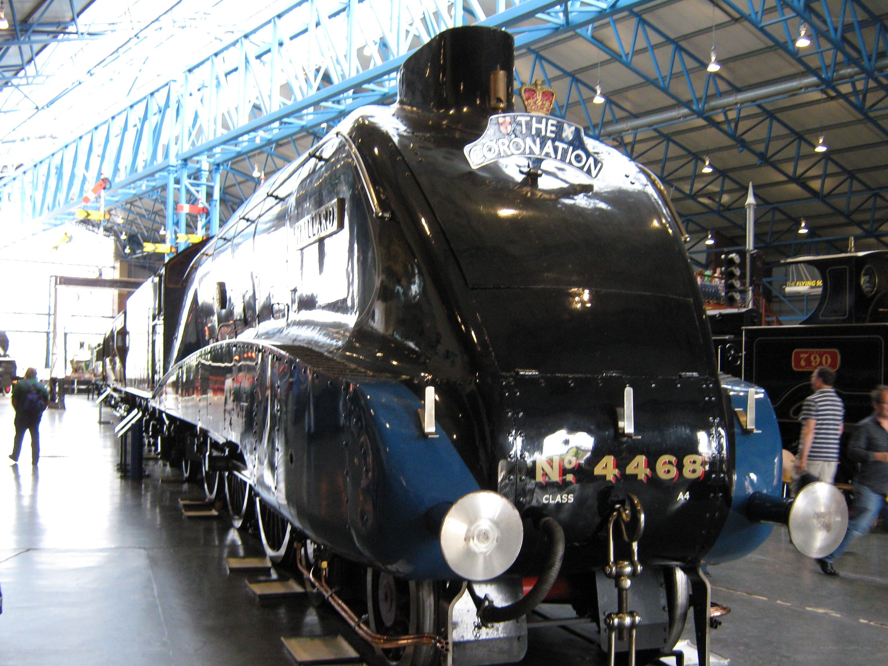 The Coronation steam locomotive