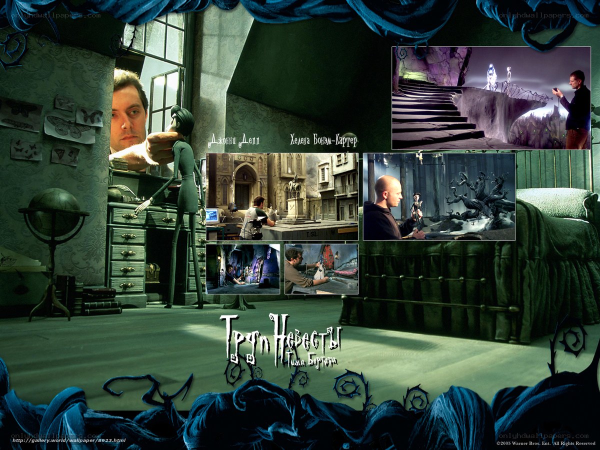 The Corpse Bride movie collage