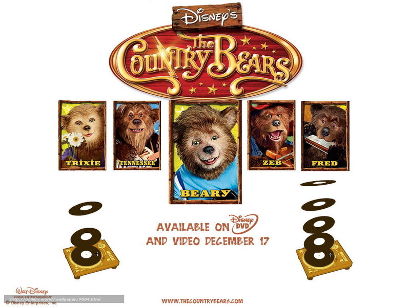 The Country Bears promotional art