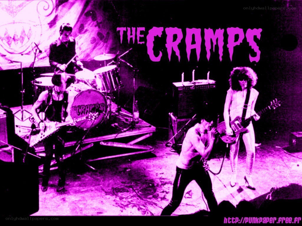 The Cramps performing live