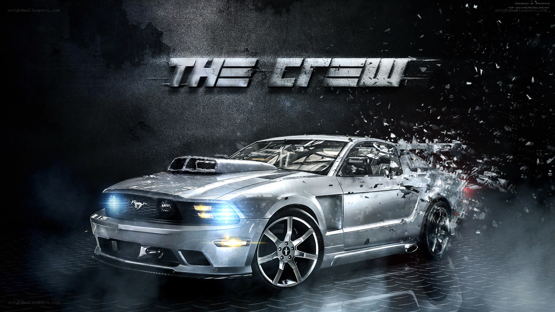 The Crew car artwork