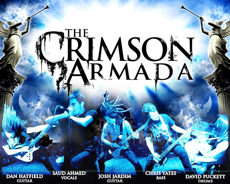 The Crimson Armada band poster