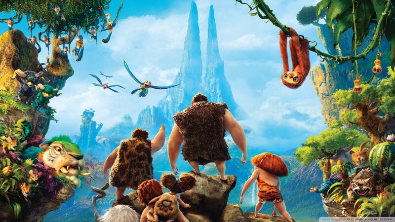 The Croods family adventure