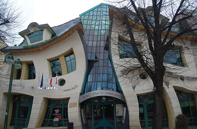 The Crooked House Building