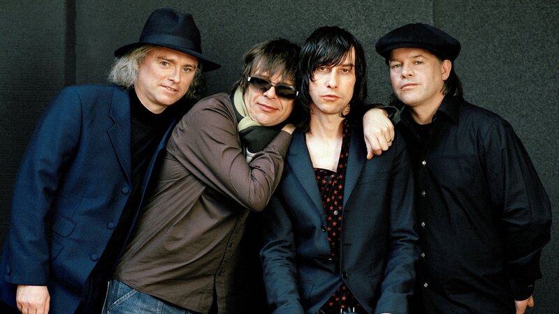 The Cure band members together