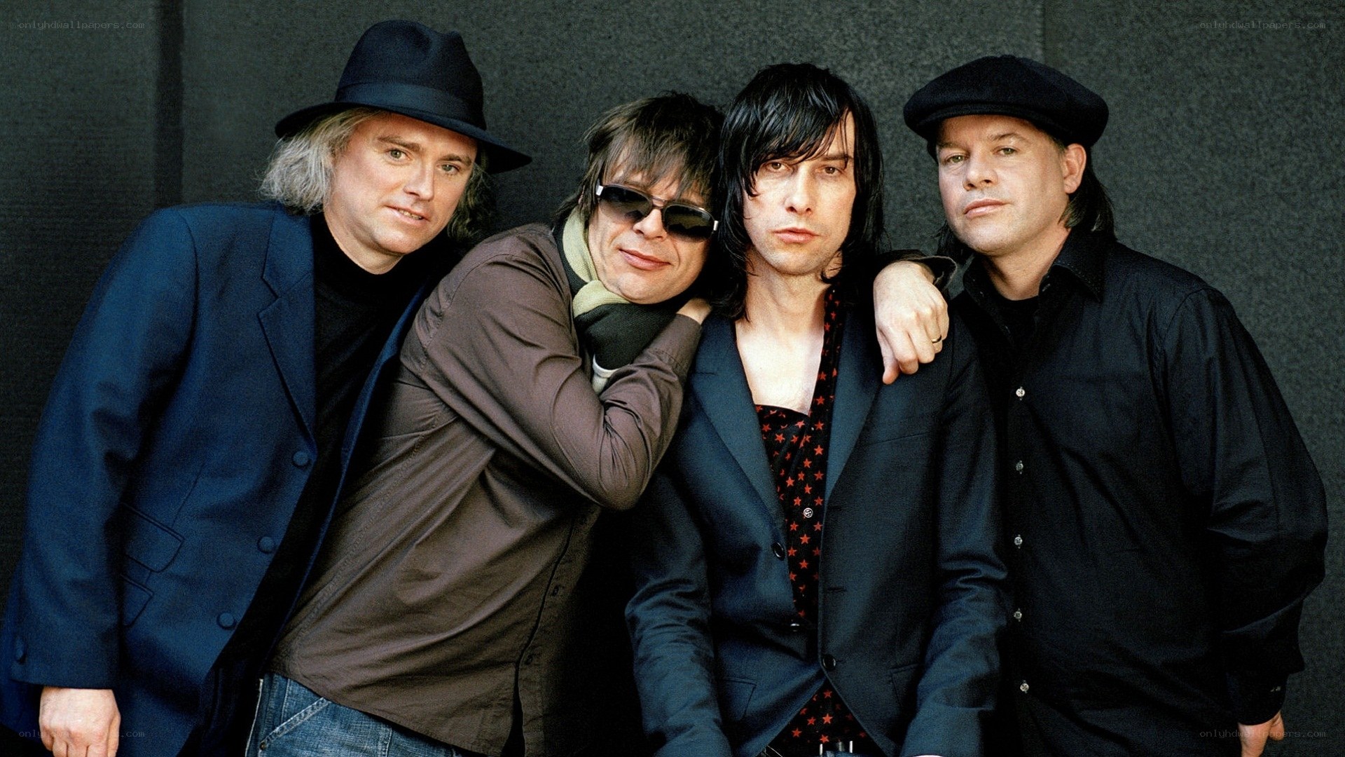 The Cure band members together