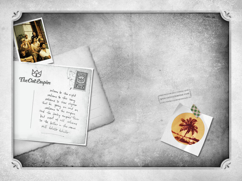 The Cut Empire postcard collage