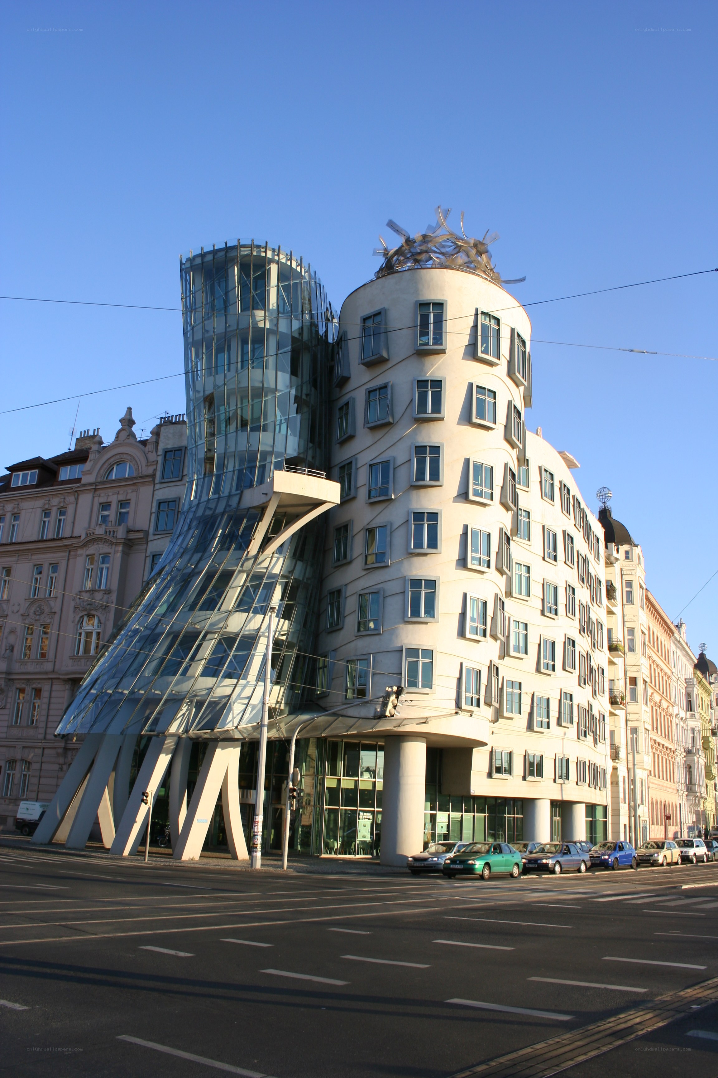The Dancing House in Prague