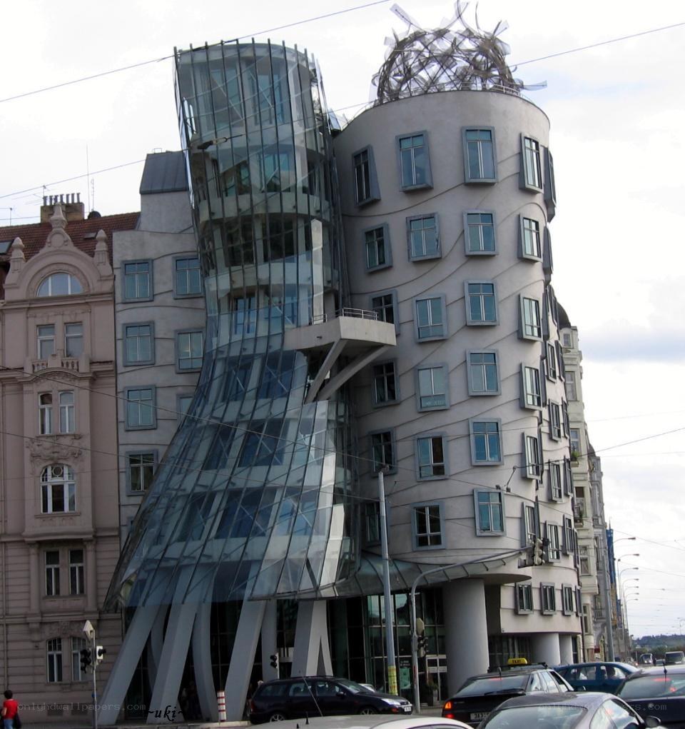 The Dancing House in Prague