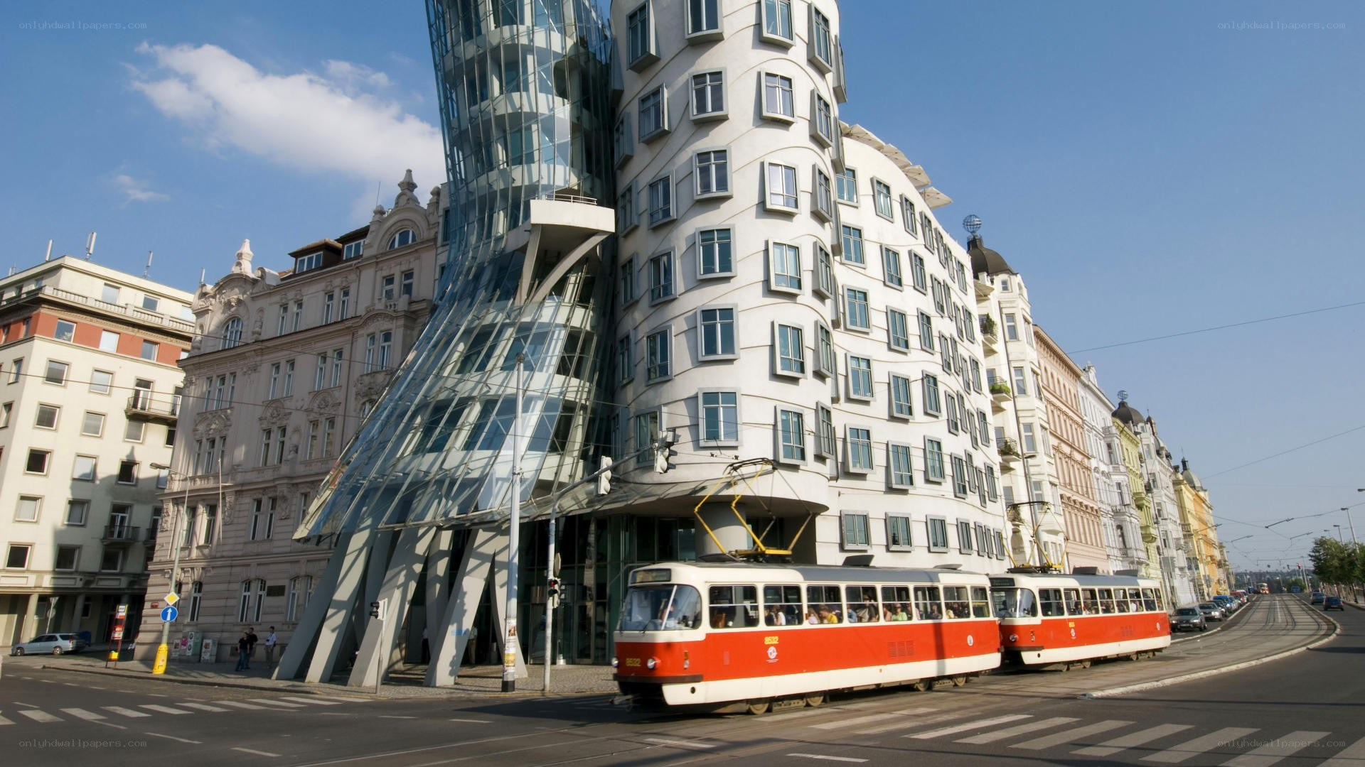 The Dancing House in Prague
